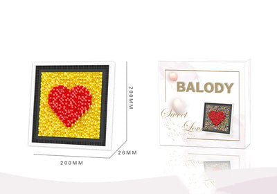 Kit DIY Decorativo Pixel Art Corazón para Parejas - Image 12