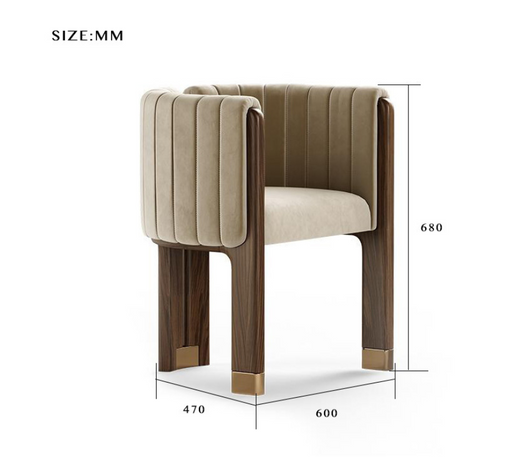 Silla de Comedor Minimalista en Madera de Fresno Macizo - Image 6