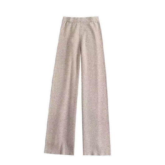 Conjunto de Tres Piezas: Suéter, Blusa y Pantalón Ancho Mesh Rojo - Image 9