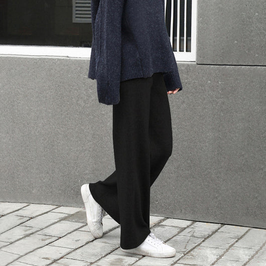 Conjunto de Tres Piezas: Suéter, Blusa y Pantalón Ancho Mesh Rojo - Image 10