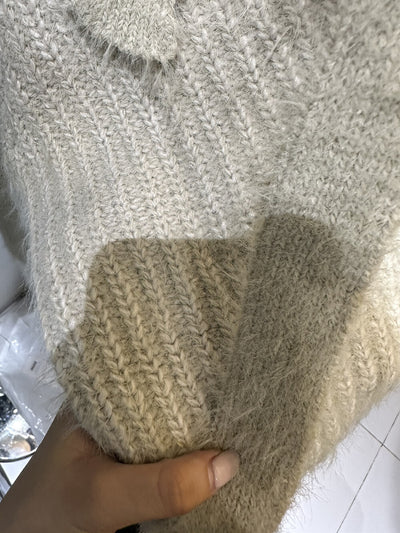 Blusa Corta de Imitación Mohair para Otoño e Invierno - Image 15