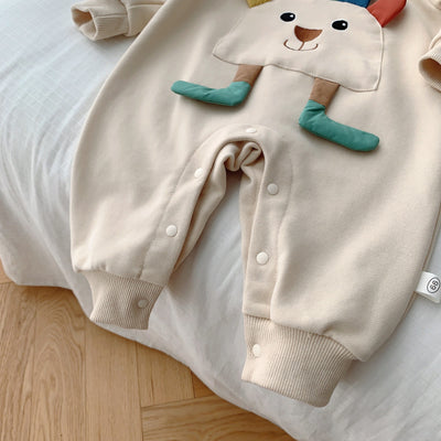 Pijama Enterizo Coreano para Bebé - Diseño Adorable para Gatear - Image 19