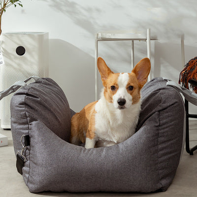 Transportín de Auto para Perros con Cojín Cómodo - Image 14