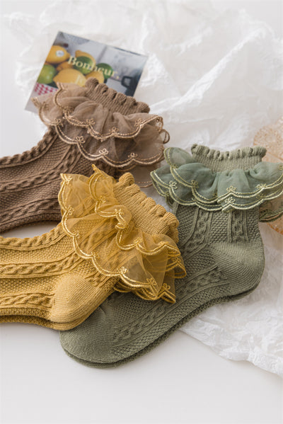Calcetines Lolita con Encaje para Niñas - Image 16