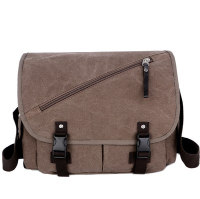 Bolsa de Lona para Hombre con Correa de Hombro - Image 6