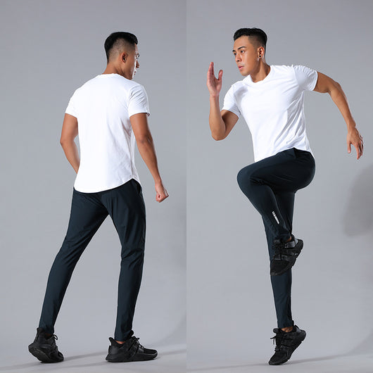 Pantalones Deportivos Ice Silk Stretch para Hombre - Comodidad Outdoor - Image 13