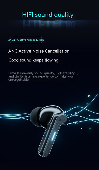 Auriculares Inalámbricos AWEI T53ANC con Cancelación Activa de Ruido - Image 15