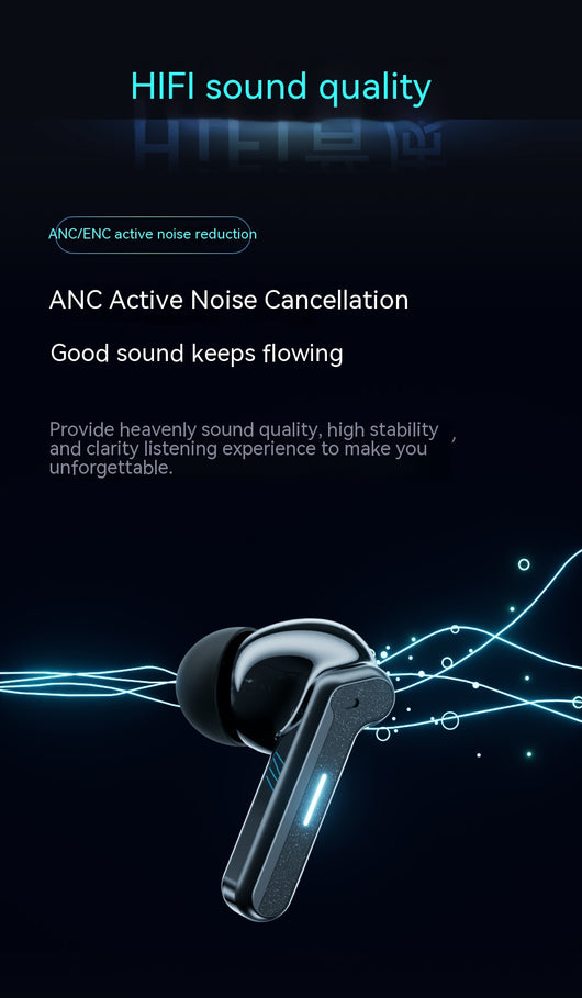 Auriculares Inalámbricos AWEI T53ANC con Cancelación Activa de Ruido - Image 15