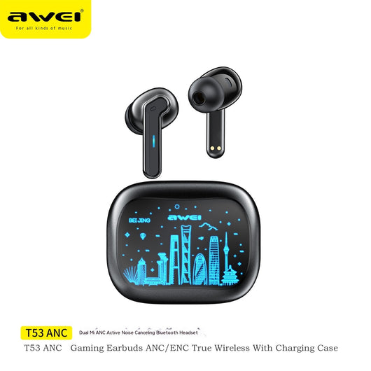 Auriculares Inalámbricos AWEI T53ANC con Cancelación Activa de Ruido - Image 22
