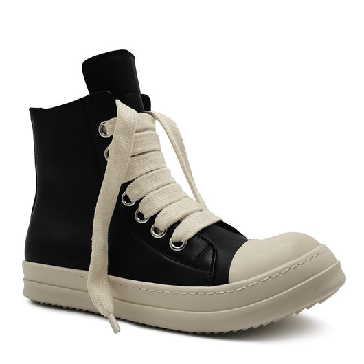 Botas Altas de Cuero Unisex - Sneakers Deportivos para Parejas Tallas Grandes - Image 13