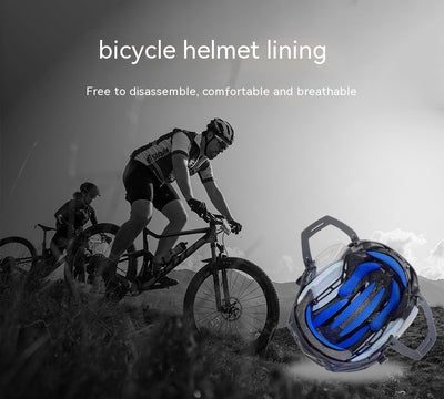 Forro Protector para Casco de Ciclismo Transpirable con Velcro y Almohadilla de Barbilla - Image 26