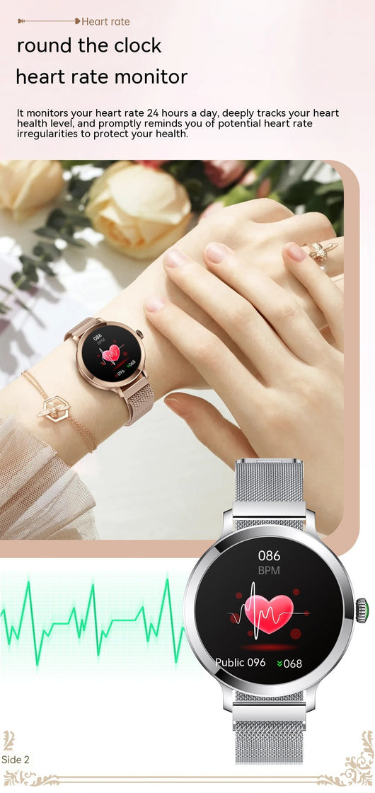 Reloj Inteligente AMOLED con Monitor de Presión Arterial y Llamadas Bluetooth - Image 18