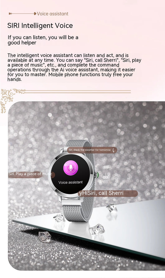 Reloj Inteligente AMOLED con Monitor de Presión Arterial y Llamadas Bluetooth - Image 21