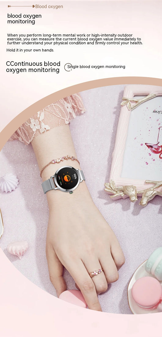 Reloj Inteligente AMOLED con Monitor de Presión Arterial y Llamadas Bluetooth - Image 23