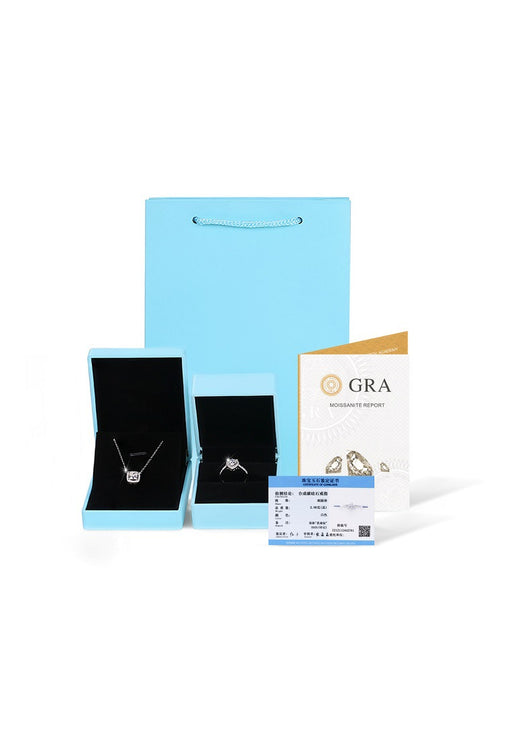 Anillo de Plata S925 con Moissanita Floral Ajustable para Mujer - Image 16