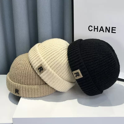 Gorro Infantil de Lana Tejida Otoño Invierno - Diseño Cáscara de Melón - Image 19