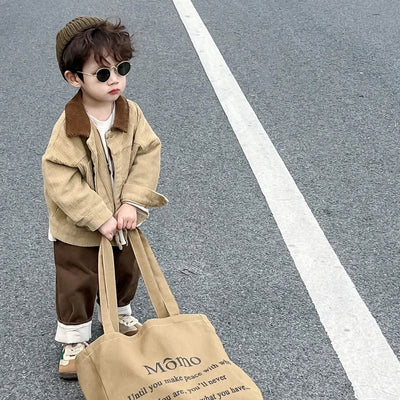 Gorro Infantil de Lana Tejida Otoño Invierno - Diseño Cáscara de Melón - Image 33