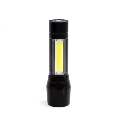 Linterna LED Recargable USB con Zoom y Función COB para Camping - Image 9