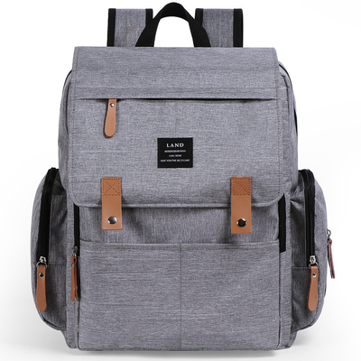 Mochila Maternal Landuo con Cambiador - Bolso de Pañales de Gran Capacidad para Viajes