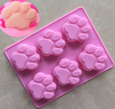Molde de Silicona Huellas de Cachorro y Garras de Gato para Repostería y Jabón Artesanal - Image 3