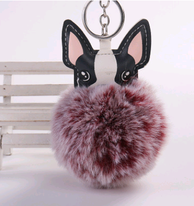Llavero Pelota de Plumas PU para Mascotas - Accesorio Adorable - Image 23