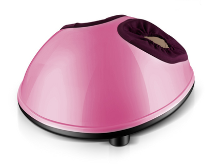 Orange and purple electric foot warmer with a soft interior and a removable dark gray heating insole. - Image 5