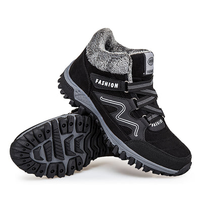 Zapatos de Algodón para Mujer con Forro de Terciopelo Cálido para la Nieve - Image 14