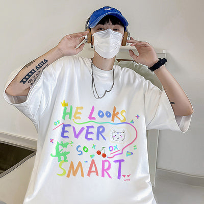 Playera de Manga Media para Parejas - Diseño Coordinado y Moderno