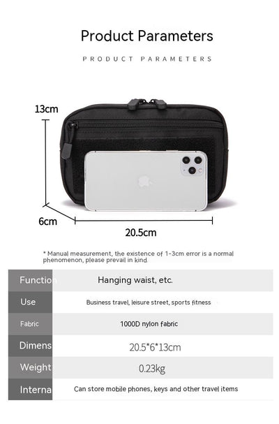 Bolsa Táctica de Cintura para Deportes al Aire Libre - Image 7