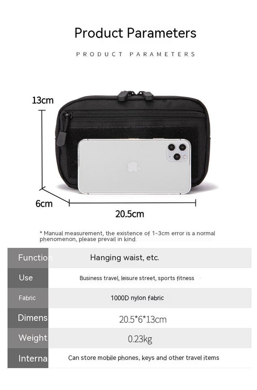 Bolsa Táctica de Cintura para Deportes al Aire Libre - Image 7