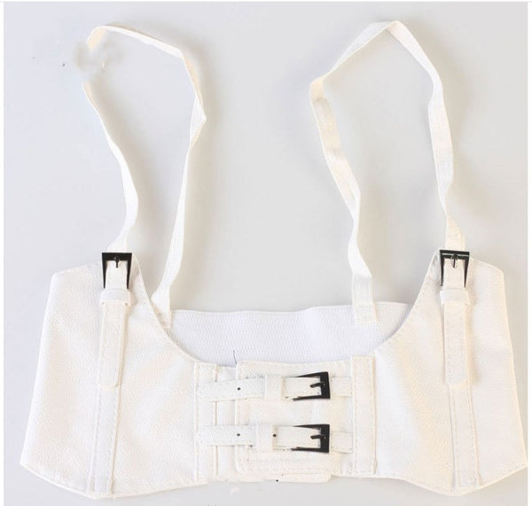 Cinturón Elástico Ancho para Mujer - Estilo Chaleco con Cierre Ajustable