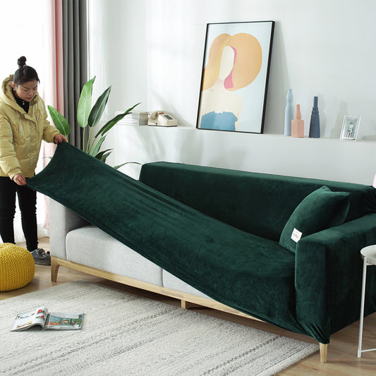 Funda de Sofá Chaise Gruesa y Elástica para Invierno - Image 2