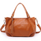 Bolso Bandolera de Cuero Genuino para Mujer - Diseño Diagonal Minimalista