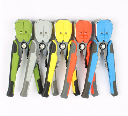 Pelacables 3 en 1 Automático con Crimpadora y Cortador de Terminales