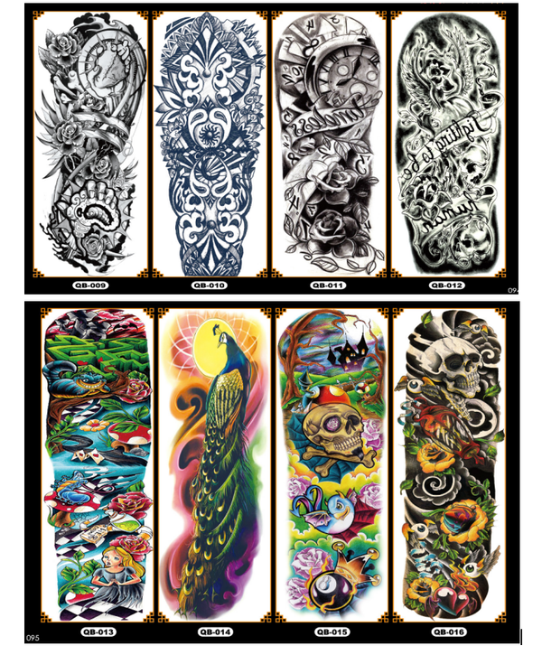Manga Completa Tatuaje Temporal Impermeable Serie QB