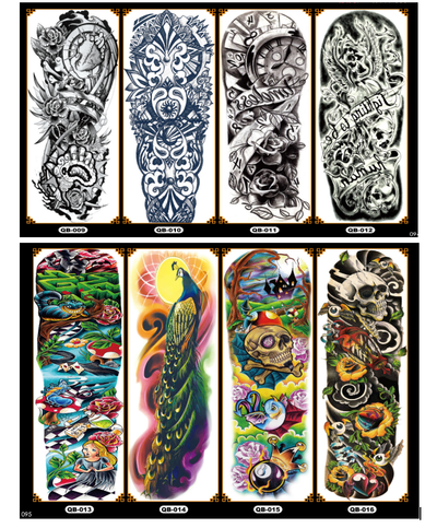Manga Completa Tatuaje Temporal Impermeable Serie QB