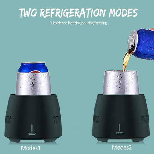 Enfriador Portátil de Bebidas con Refrigeración Electrónica Instantánea