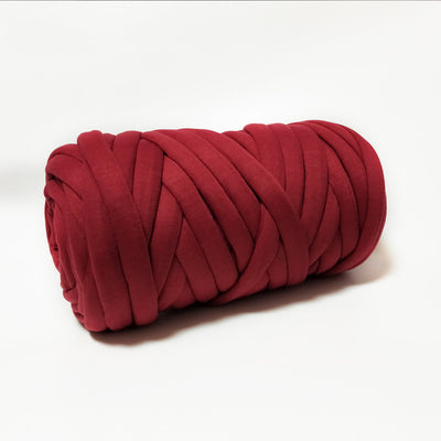 Red de Malla Artesanal de Línea Gruesa en Color Sólido - Image 10