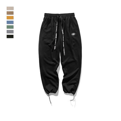 Pantalones Deportivos de Punto Elástico con Cordón Ajustable - Image 4