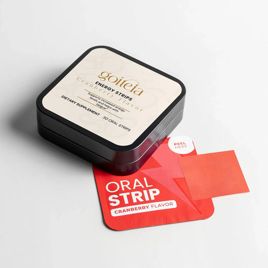 Goiteia Energy Strips 30 Oral Strips - Tekeno