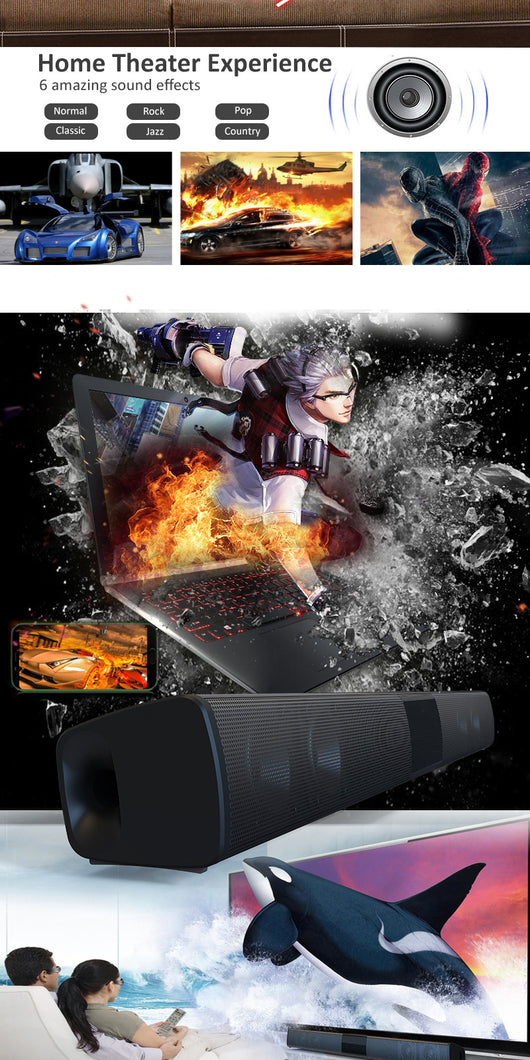 Sistema de Sonido Bluetooth para Cine en Casa y Computadora - Image 11