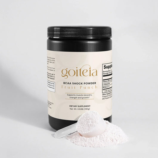 Goiteia BCAA Shock Powder (Fruit Punch) 0.64lb (292g) - Tekeno