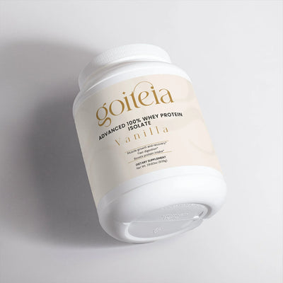 Goiteia Advanced 100% Whey Protein Isolate (Vanilla) 28.40 oz./805g - Tekeno