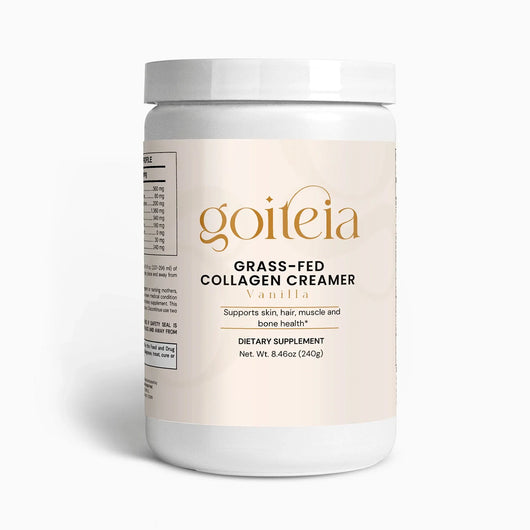Goiteia Grass-Fed Collagen Creamer (Vanilla) 8.46 Oz (240g) - Tekeno