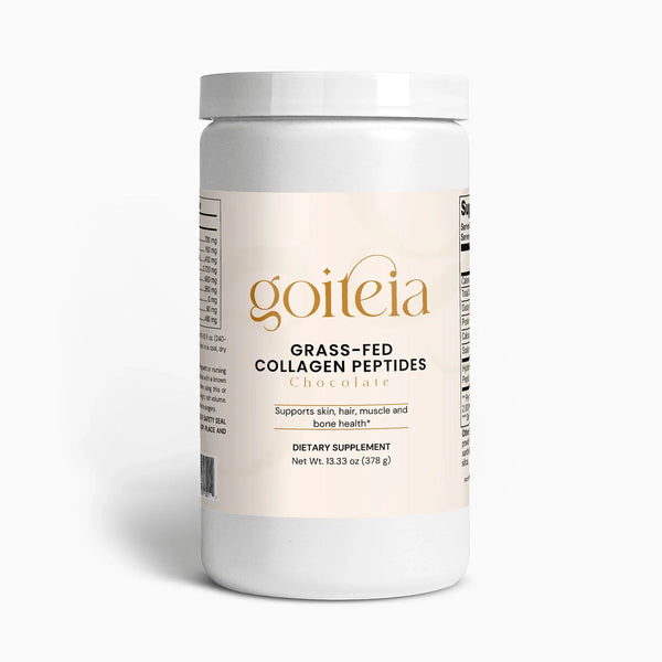 Goiteia Grass-Fed Collagen Peptides Powder (Chocolate) 13.33 Oz (378g) - Tekeno