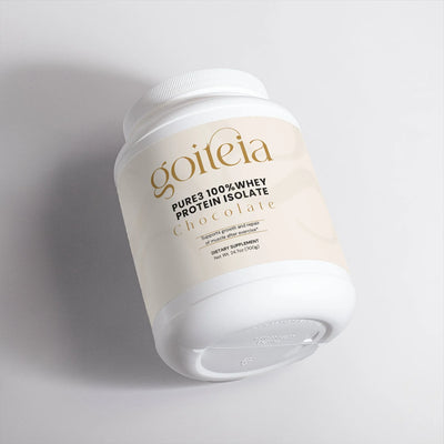 Goiteia Pure3 100% Whey Protein Isolate (Chocolate) 24.7oz (700g) - Tekeno