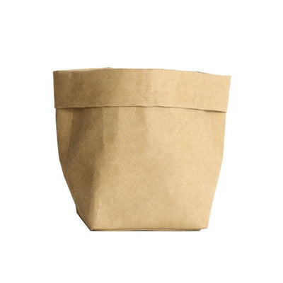Bolsa de Almacenamiento en Papel Kraft Lavado para Macetas y Suministros - Image 8