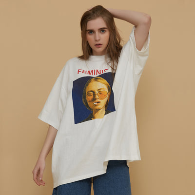 Camiseta Suelta de Manga Corta para Verano - Ajuste Relajado para Mujer - Image 9