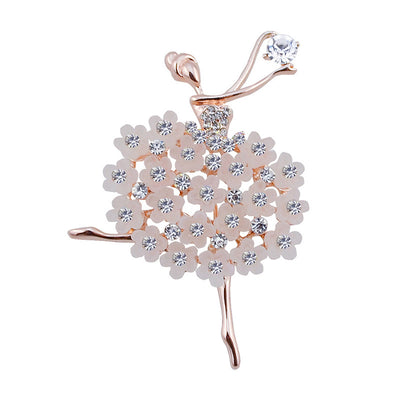 Broche de Aleación Elegante con Diamantes - Image 9