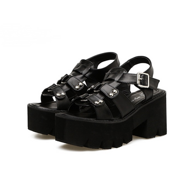 Sandalias Casuales con Suela Gruesa Estilo Muffin - Image 5